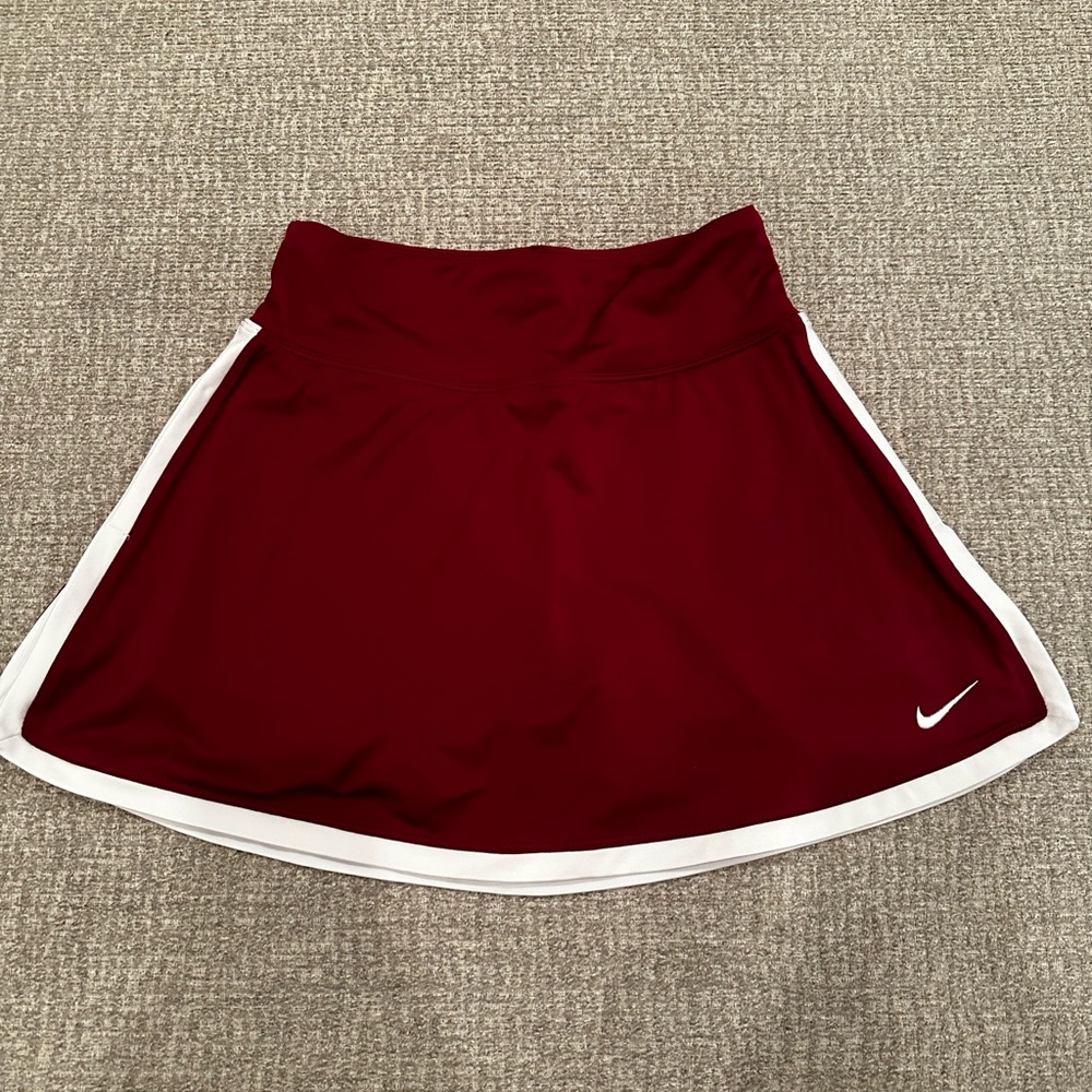 Maroon/Burgundy Nike Skort